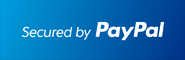 Secured by PayPal logo